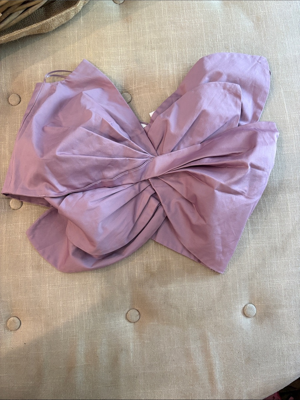 Twist-Front Lilac Camisole Top